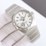 Omega 5th Constellation 38MM 8800 Movement Charming Stainless Steel Watch